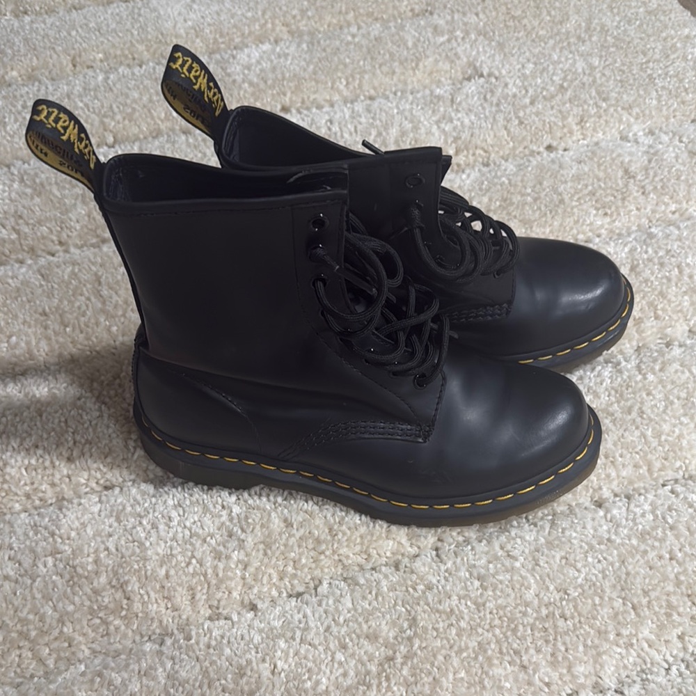 Dr. Martens Black Combat Boots